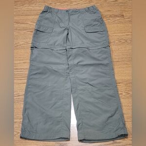 L.L Bean Cargo Pants Green Size 12